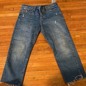 Levi's Women's Straight Leg Blue Jeans